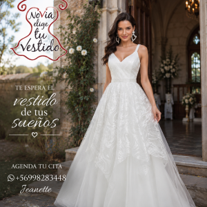 Vestido de novia talla 44