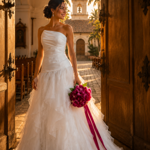 Vestido de novia VN051 talla 40