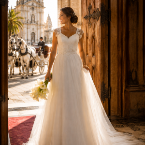 Vestido Corte A talla 36